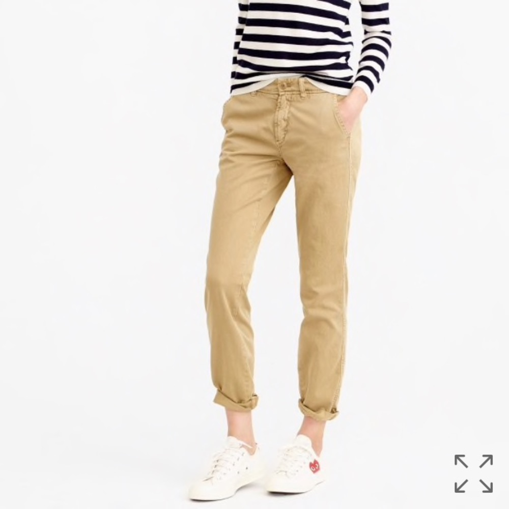 J. Crew Khaki Sunday Slim Chino size 12 TALL